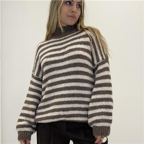 Maglione con mezzo collo JINNY